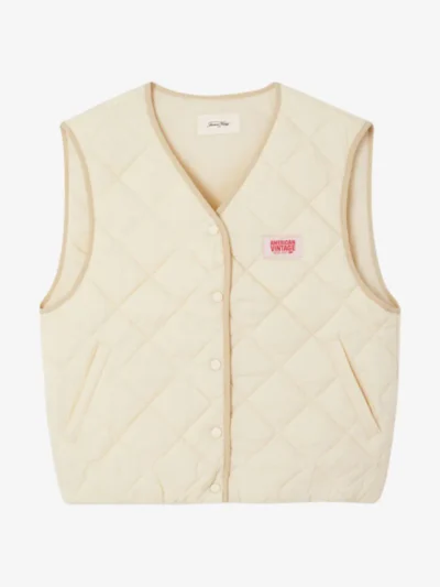 American Vintage American Vintage Gilet - Creme
