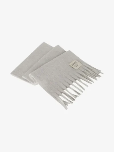 American Vintage American Vintage Sjaal met sliert - Gris Chiné