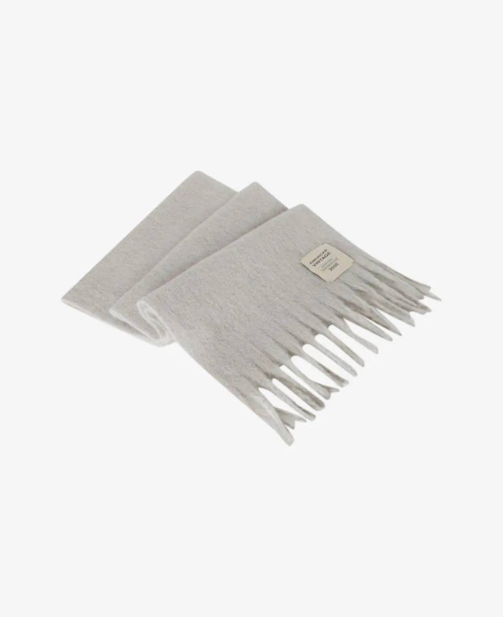 American Vintage Sjaal met sliert - Gris Chiné 2 American Vintage American Vintage Sjaal met sliert - Gris Chiné