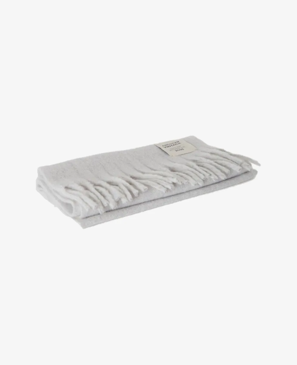 American Vintage Sjaal met sliert - Gris Chiné 4 American Vintage American Vintage Sjaal met sliert - Gris Chiné