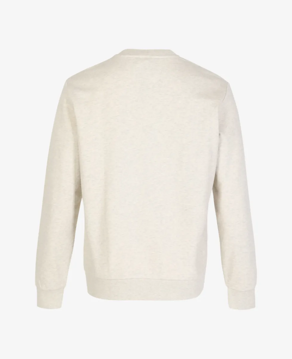 A.P.C. Sweater Crewneck - Ecru Chine 3 A.P.C. A.P.C. Sweater Crewneck - Ecru Chine