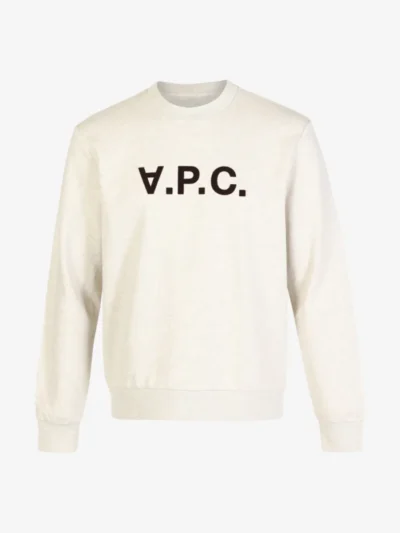 A.P.C. A.P.C. Sweater Crewneck - Ecru Chine