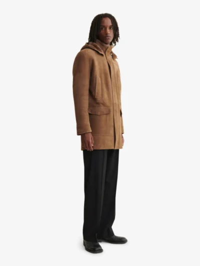 Arma Arma Lammy Parka - Carbon Brown