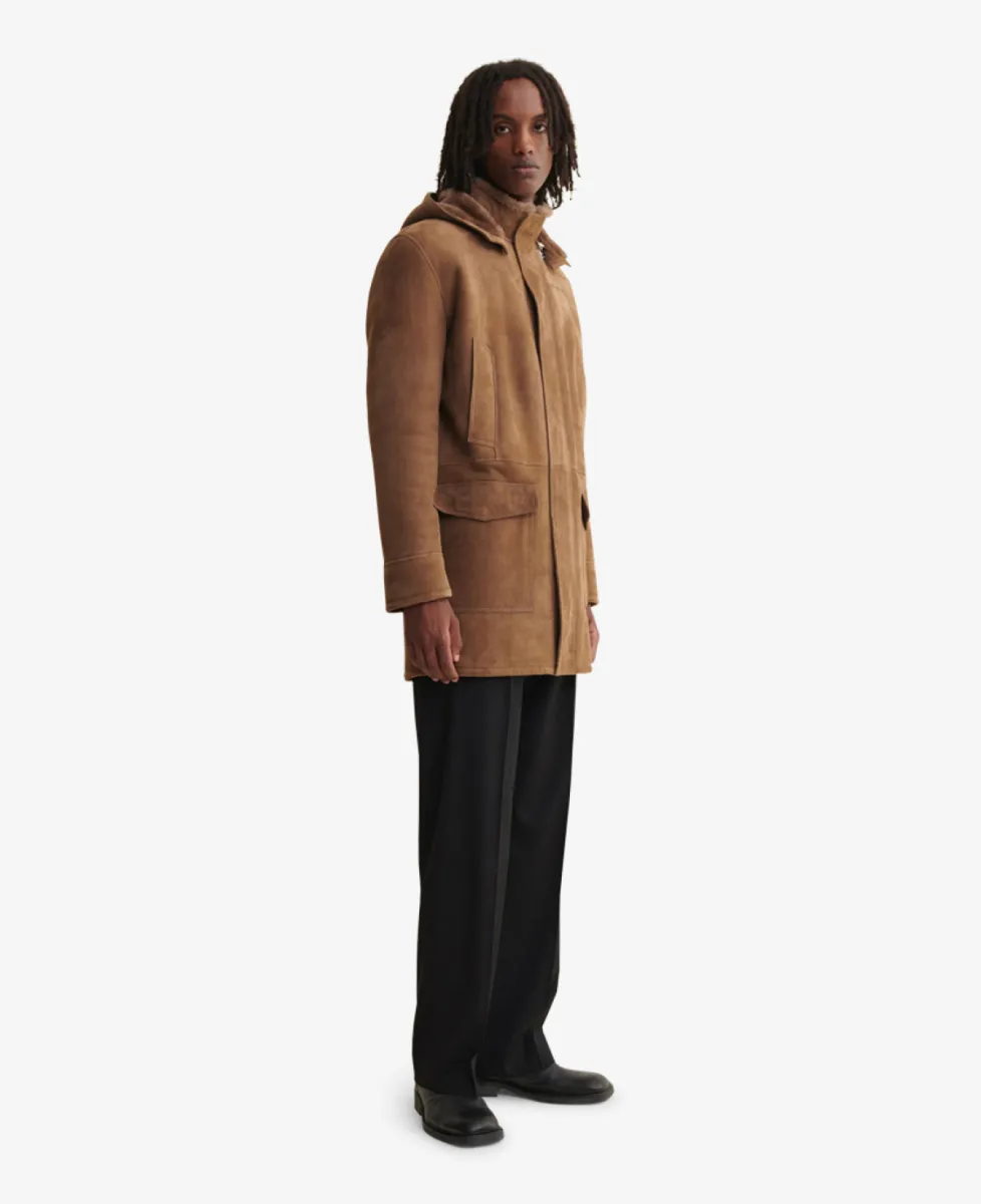 Arma Lammy Parka - Carbon Brown 2 Arma Arma Lammy Parka - Carbon Brown