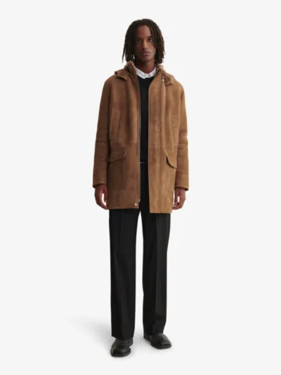 Arma Arma Lammy Parka - Carbon Brown