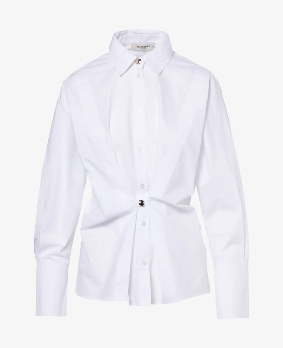 Beaumont Blouse - 1000 white 1 Beaumont Beaumont Blouse - 1000 white