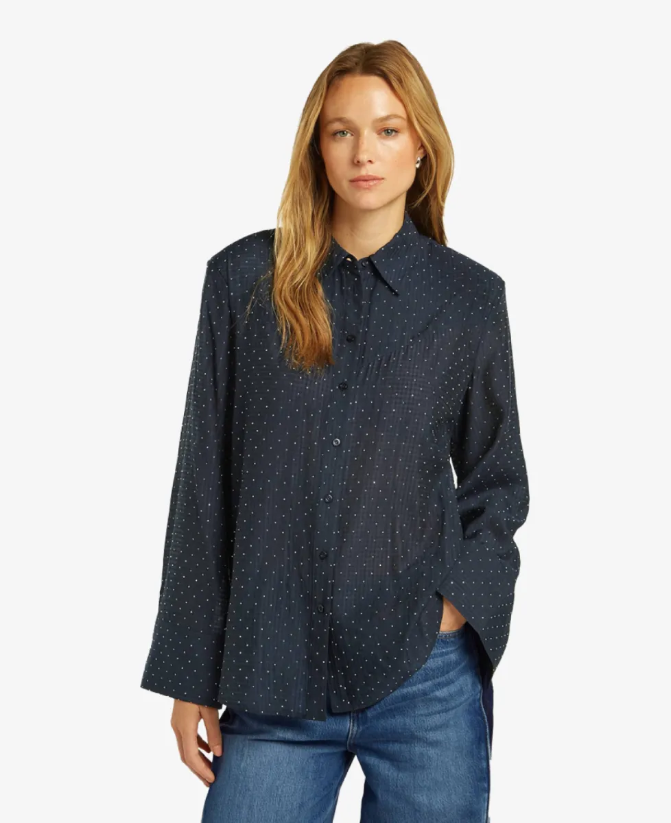 Beaumont Blouse - 5980 night blue 3 Beaumont Beaumont Blouse - 5980 night blue