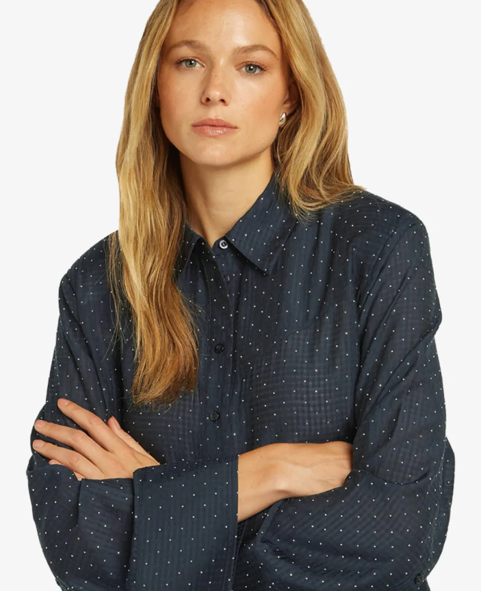 Beaumont Blouse - 5980 night blue 4 Beaumont Beaumont Blouse - 5980 night blue