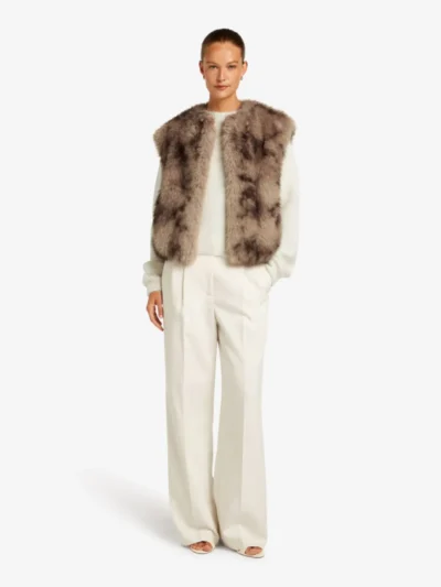 Beaumont Beaumont Gilet - 2540 warm taupe