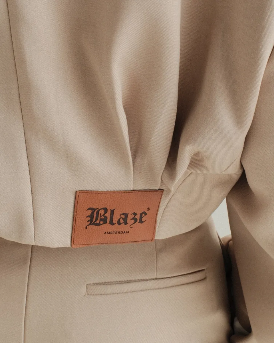 Blaze Blazer - Beige 4 Blaze Blaze Blazer - Beige