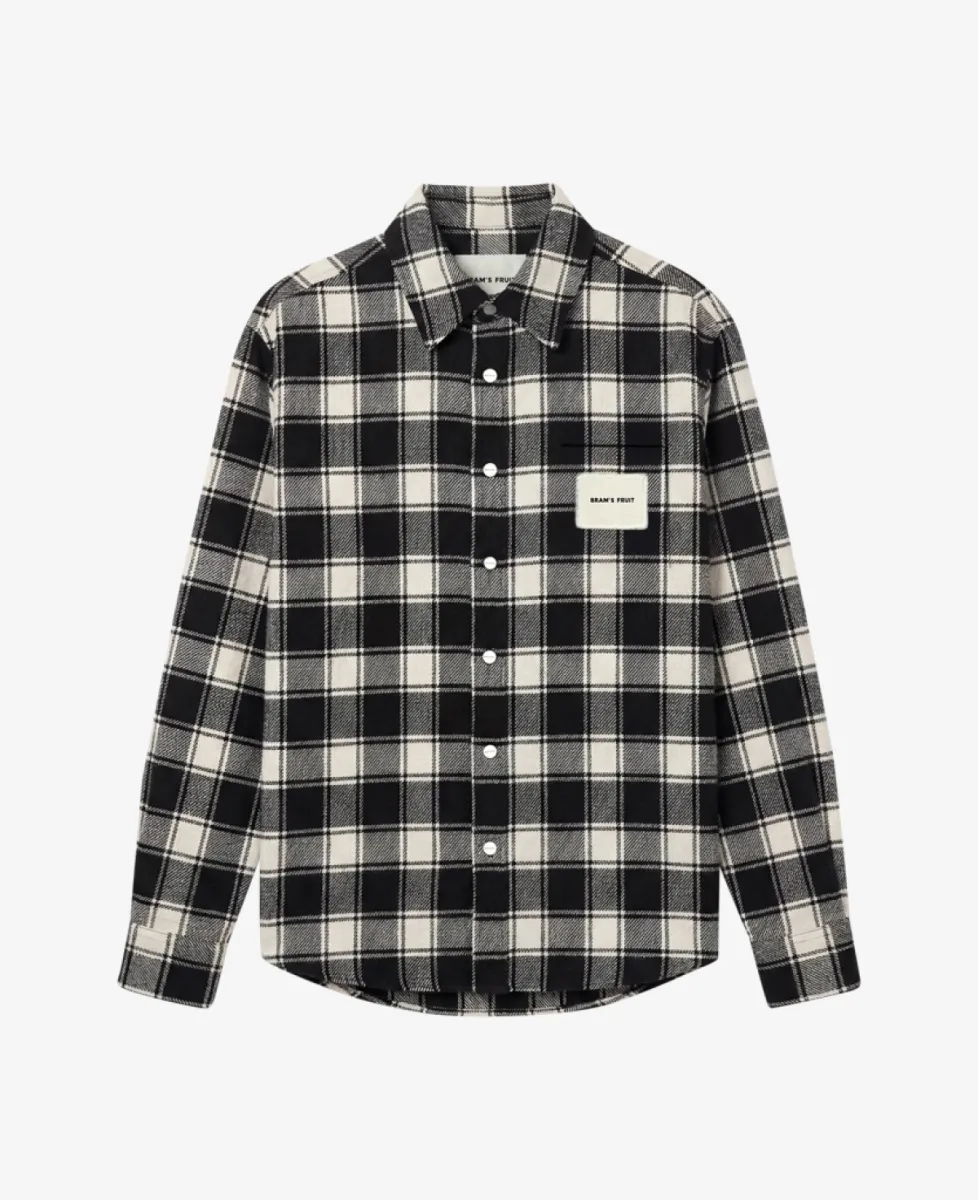 Bram's Fruit Overshirt - Black 1 Bram's Fruit Bram's Fruit Overshirt - Black