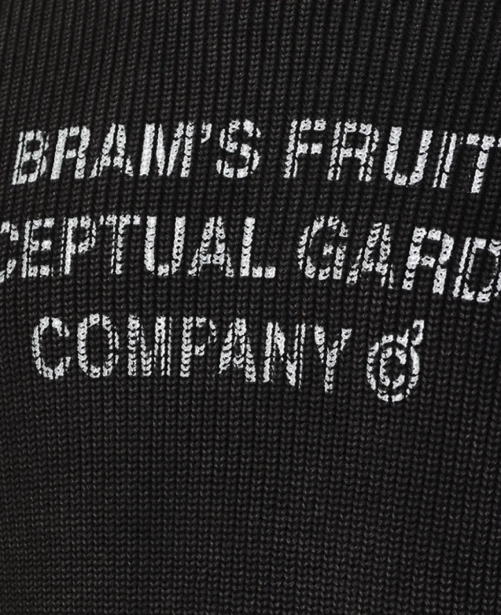 Bram's Fruit Trui - Charcoal Black 2 Bram's Fruit Bram's Fruit Trui - Charcoal Black