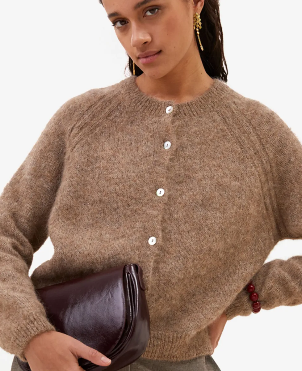 By-Bar Vest - 1706 biscuit melee 3 By-Bar By-Bar Vest - 1706 biscuit melee