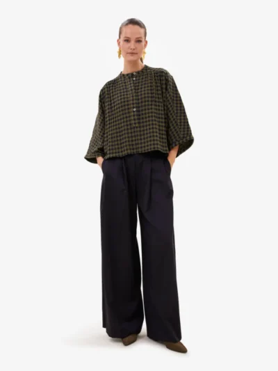 By-Bar By-Bar Blouse - 1411 olive check