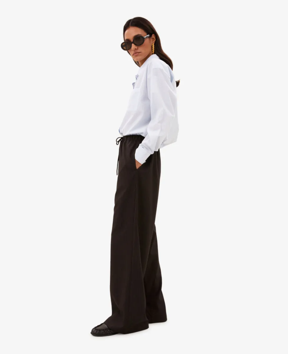 By-Bar Pantalon - 1728 brown pinstripe 4 By-Bar By-Bar Pantalon - 1728 brown pinstripe