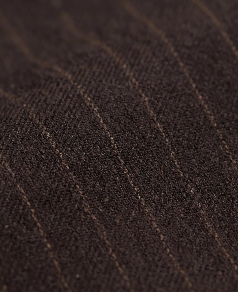By-Bar Pantalon - 1728 brown pinstripe 6 By-Bar By-Bar Pantalon - 1728 brown pinstripe