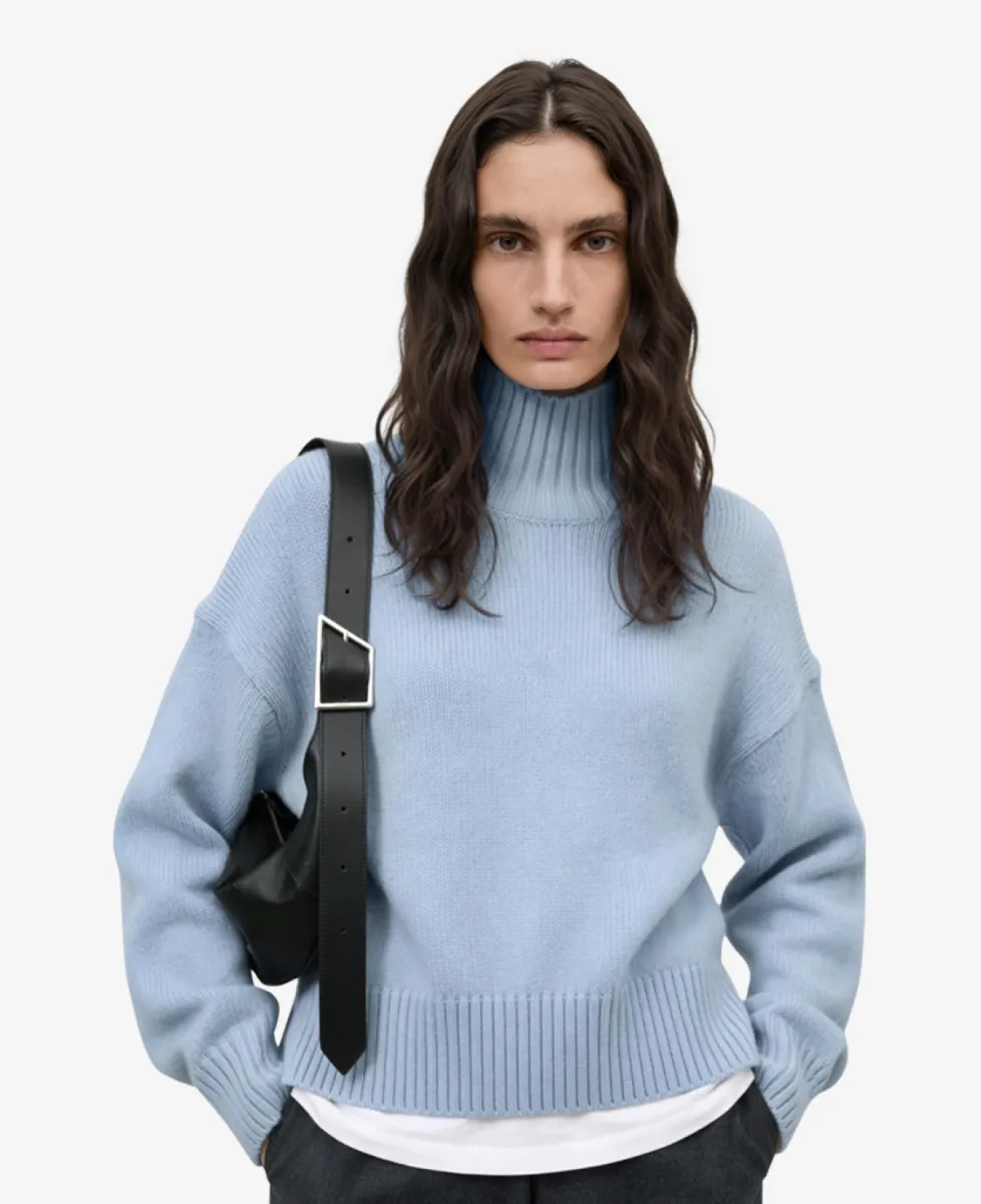 Closed Trui - 585 Powder blue 7 Closed Closed Trui - 585 Powder blue