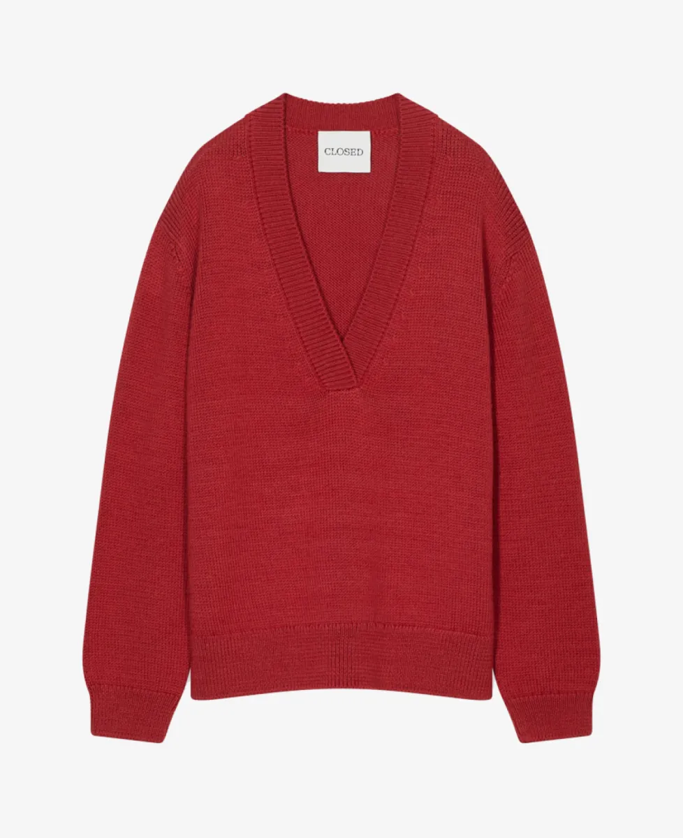 Closed Closed Trui - 301 Cinnabar red