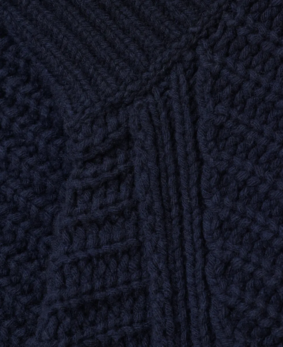 Closed Vest - 568 Dark night 8 Closed Closed Vest - 568 Dark night
