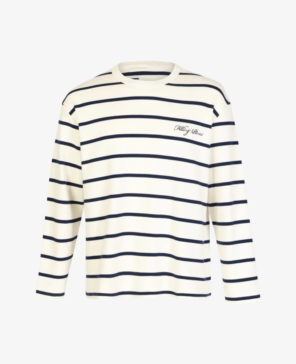 Filling Pieces Longsleeve - Antique White 1 Filling Pieces Filling Pieces Longsleeve - Antique White