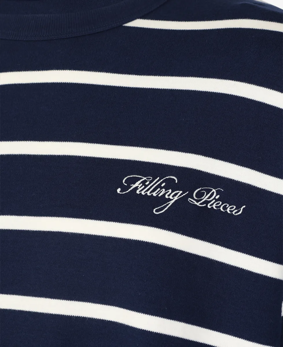 Filling Pieces Longsleeve - Maritime Blue 2 Filling Pieces Filling Pieces Longsleeve - Maritime Blue