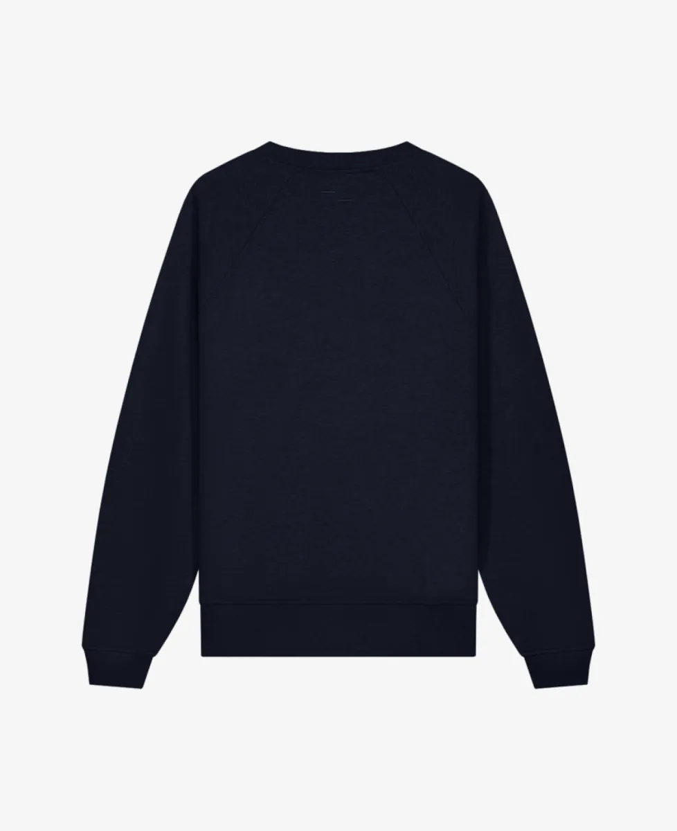 Filling Pieces Sweater - Navy 2 Filling Pieces Filling Pieces Sweater - Navy