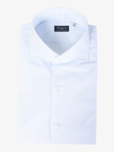 Finamore Finamore shirt - Lichtblauw