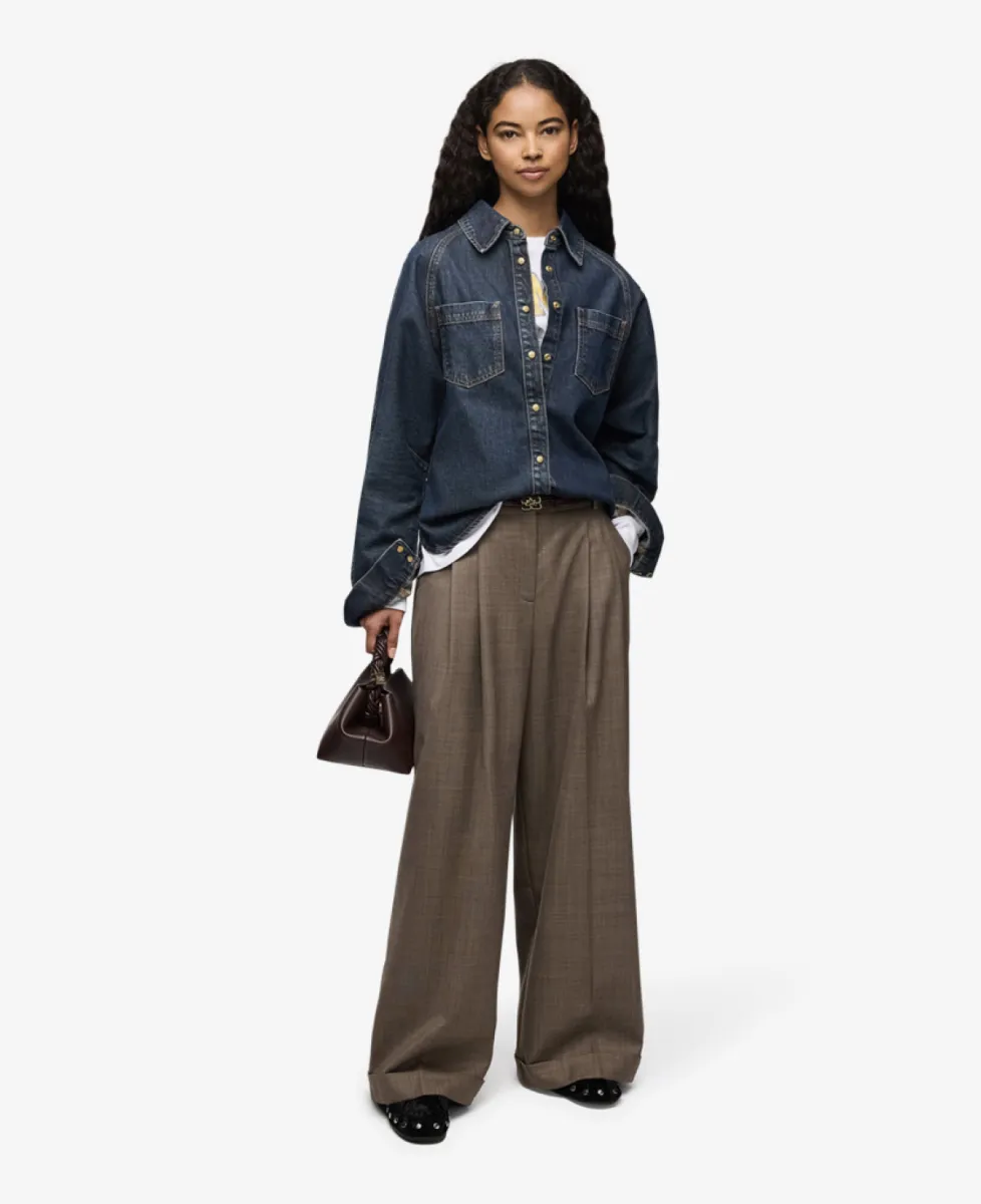 Ganni Jack - Dark Blue Vintage 569 2 Ganni Ganni Jack - Dark Blue Vintage 569