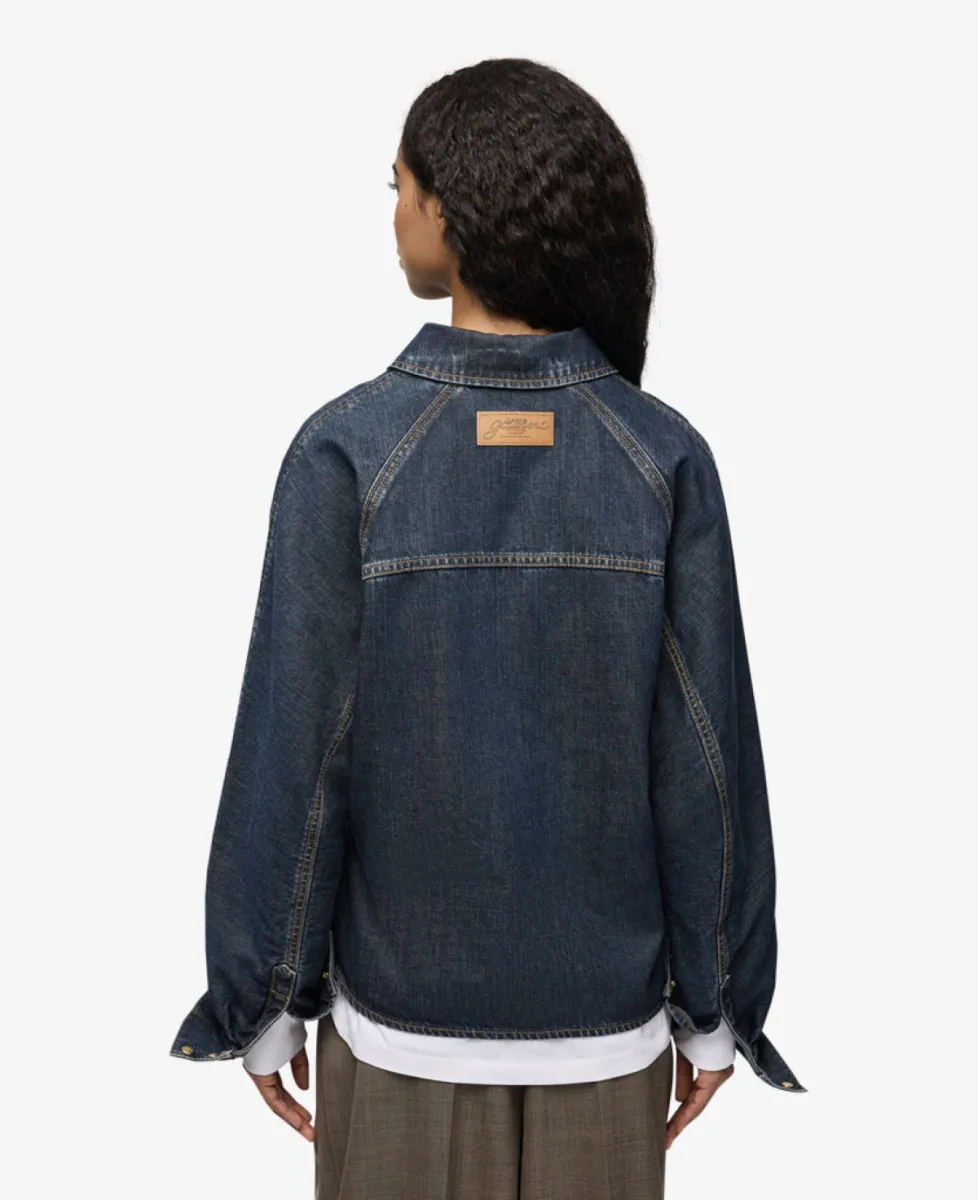 Ganni Jack - Dark Blue Vintage 569 4 Ganni Ganni Jack - Dark Blue Vintage 569