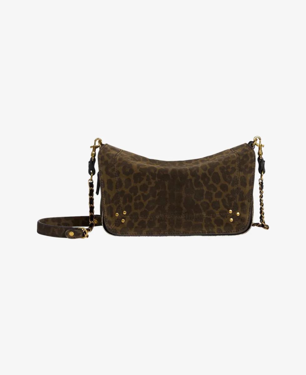 Jerome Dreyfuss Tas - Imprime Leopard Kaki 1 Jerome Dreyfuss Jerome Dreyfuss Tas - Imprime Leopard Kaki