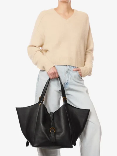 Jerome Dreyfuss Jerome Dreyfuss Tas - Buffalo Noir Brass