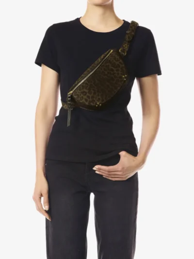 Jerome Dreyfuss Jerome Dreyfuss Tas - Imprime Leopard Kaki
