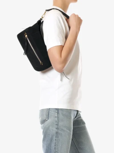 Jerome Dreyfuss Jerome Dreyfuss Tas - Split Suede Noir