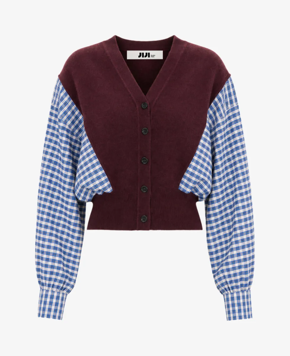 Jiji Vest - Bordeaux 1 Jiji Jiji Vest - Bordeaux
