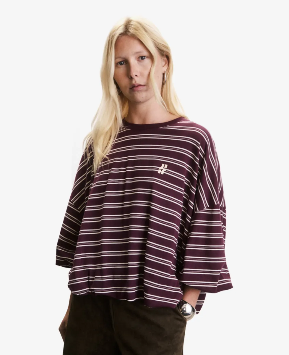 Jiji T-shirt - Aubergine 3 Jiji Jiji T-shirt - Aubergine