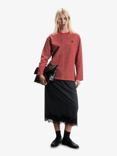 Jiji Jiji T-shirt lm - Rouge