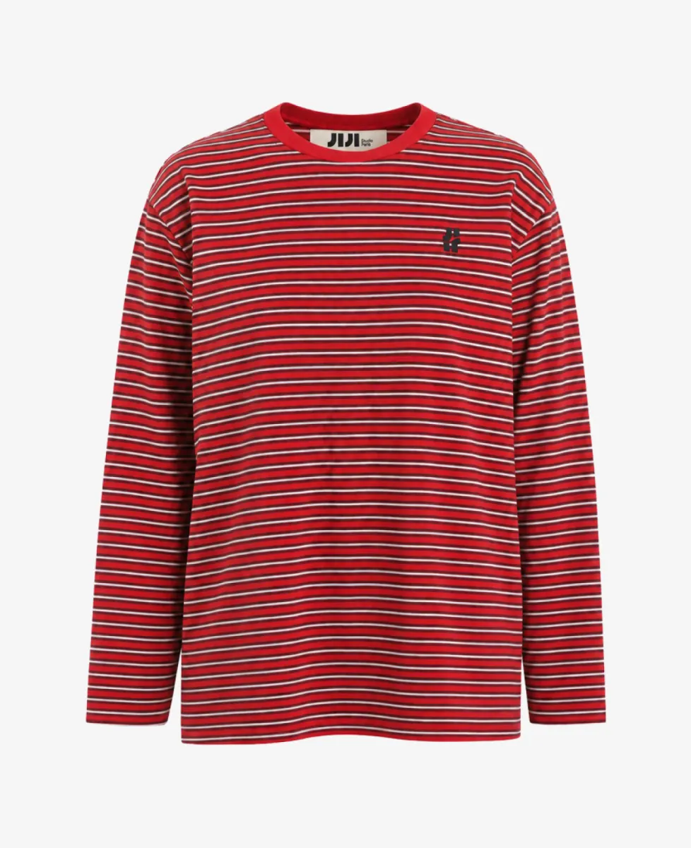 Jiji T-shirt lm - Rouge 1 Jiji Jiji T-shirt lm - Rouge