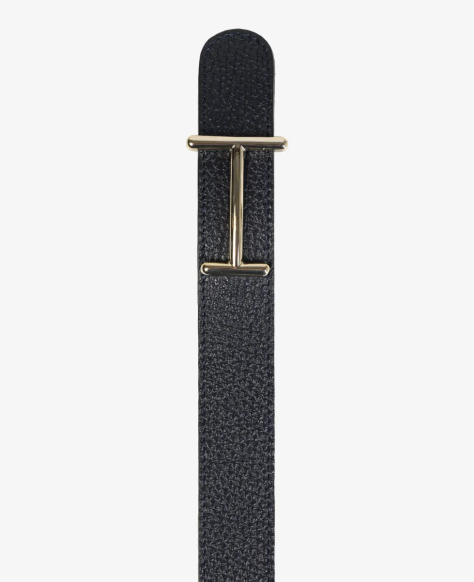 Leather Company Riem - Blu 2 Leather Company Leather Company Riem - Blu