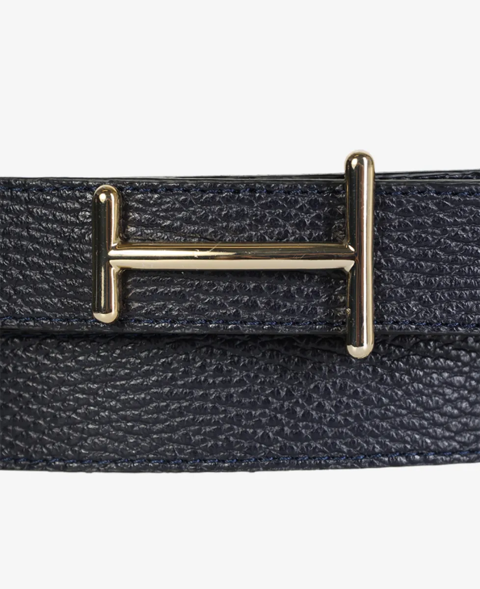 Leather Company Riem - Blu 3 Leather Company Leather Company Riem - Blu