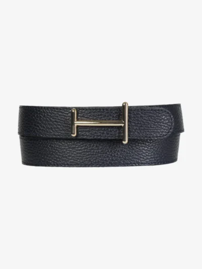 Leather Company Leather Company Riem - Blu