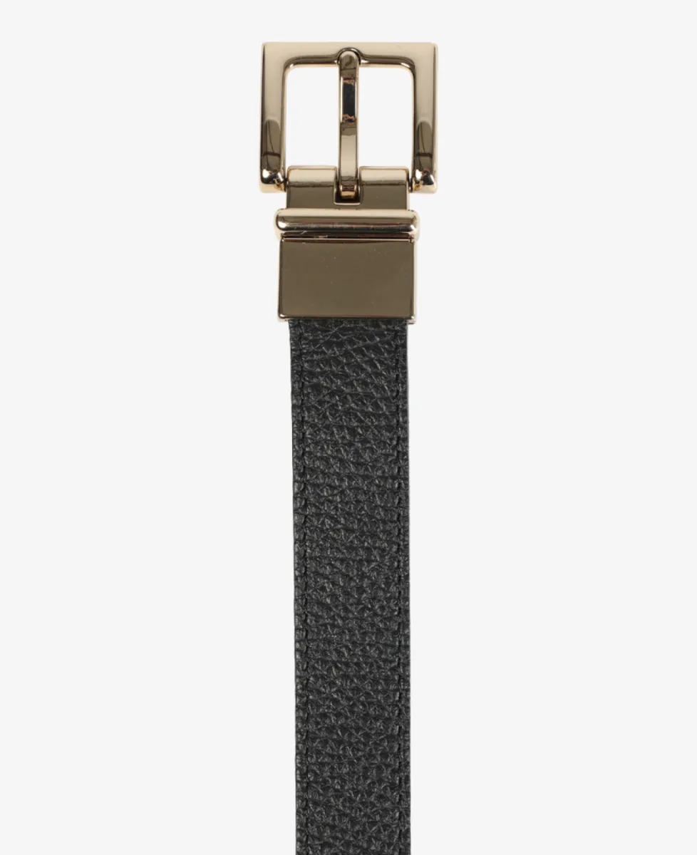 Leather Company Riem - Zwart Leinen 2 Leather Company Leather Company Riem - Zwart Leinen