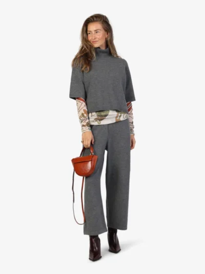 Luisa Cerano Luisa Cerano Turtleneck aus Woll-Mix - heather grey