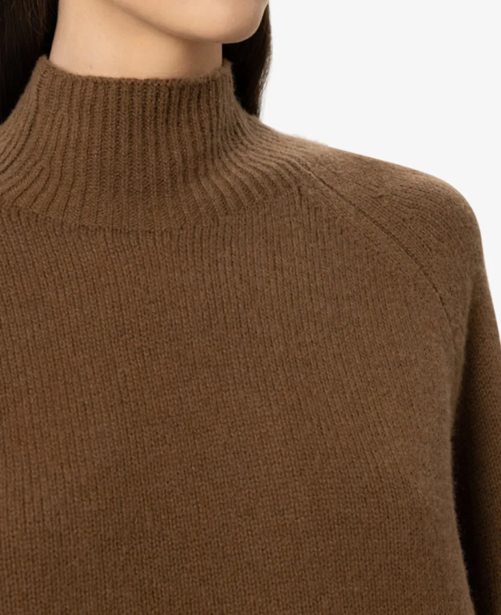 Luisa Cerano Turtleneck aus Kaschmir-Mix - caramel 3 Luisa Cerano Luisa Cerano Turtleneck aus Kaschmir-Mix - caramel
