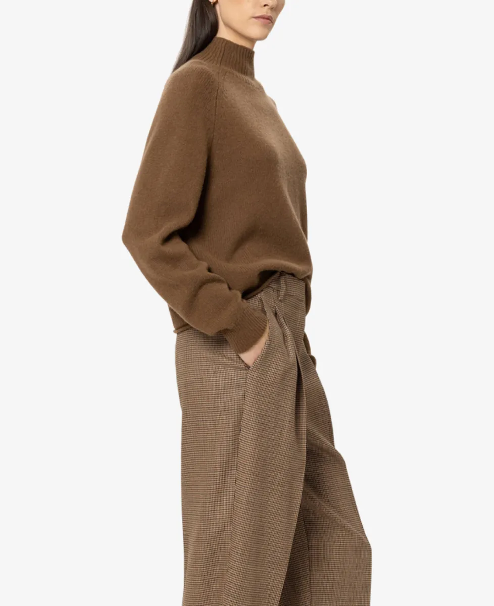 Luisa Cerano Turtleneck aus Kaschmir-Mix - caramel 4 Luisa Cerano Luisa Cerano Turtleneck aus Kaschmir-Mix - caramel