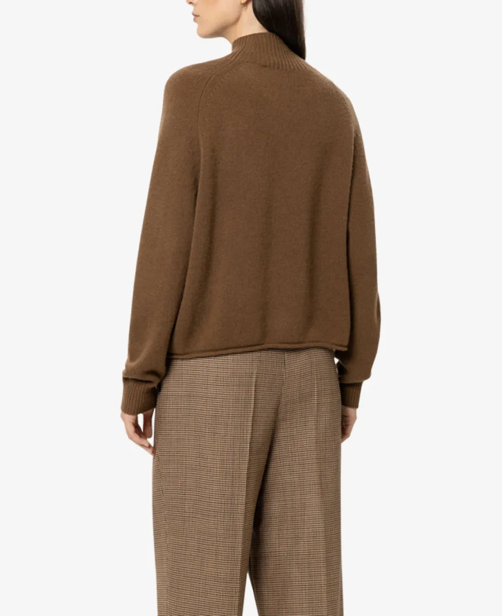 Luisa Cerano Turtleneck aus Kaschmir-Mix - caramel 5 Luisa Cerano Luisa Cerano Turtleneck aus Kaschmir-Mix - caramel