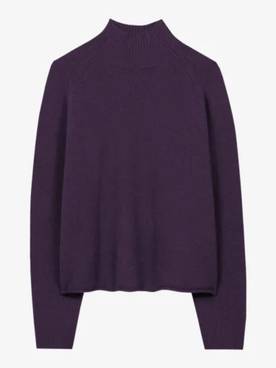 Luisa Cerano Luisa Cerano Turtleneck aus Kaschmir-Mix - plum