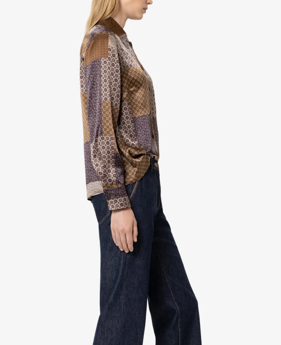Luisa Cerano Hemdbluse mit Pattern-Print - the ethnic print 4 Luisa Cerano Luisa Cerano Hemdbluse mit Pattern-Print - the ethnic print