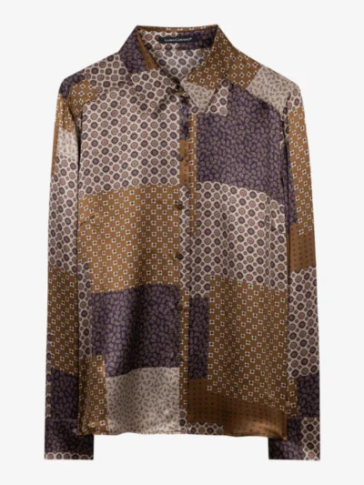 Luisa Cerano Luisa Cerano Hemdbluse mit Pattern-Print - the ethnic print