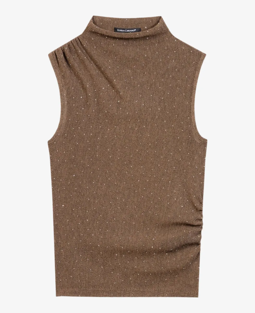 Luisa Cerano Glanz-Turtleneck-Top - the ethnic print 1 Luisa Cerano Luisa Cerano Glanz-Turtleneck-Top - the ethnic print