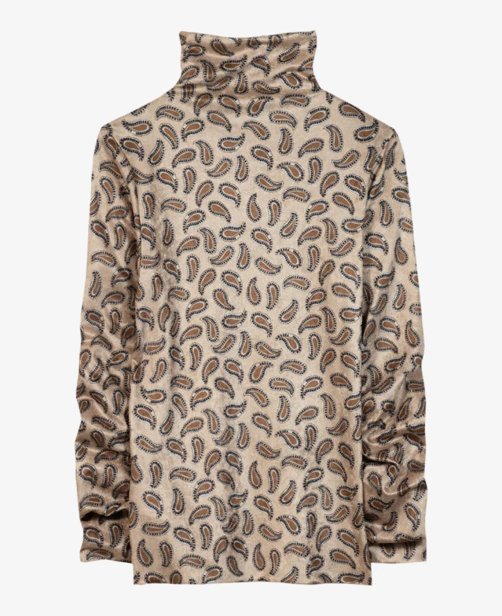 Luisa Cerano Turtleneck-Shirt mit Print - the macro brushed check 6 Luisa Cerano Luisa Cerano Turtleneck-Shirt mit Print - the macro brushed check